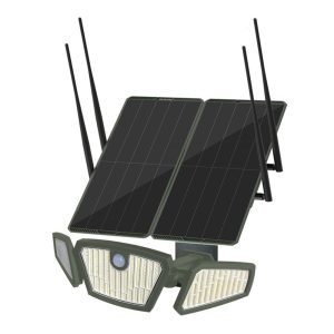 BeshTech Solar 4G WiFi Router 30W Dual Panel 30,000mAh Dual-Band 2.4G + 5.8GHz Wi-Fi