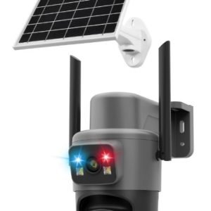 BeshTech Solar 4G 2K AI Dual Lens Camera