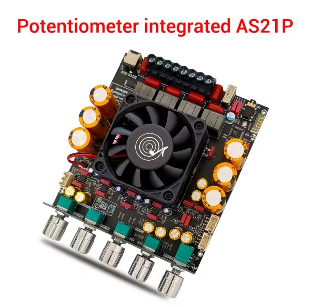 High Power 2.1 Channel Bluetooth Amplifier Board - Image 8