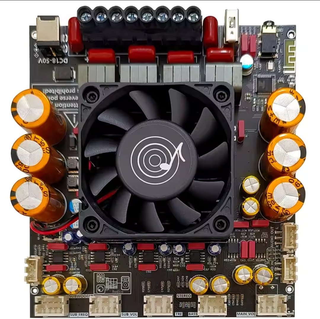 High Power 2.1 Channel Bluetooth Amplifier Board - Image 6